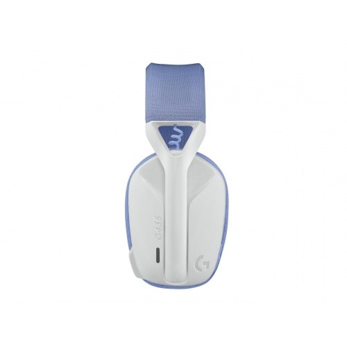 Høretelefoner til gaming Logitech G435 Lightspeed trådløst headset – Off White/Lilla