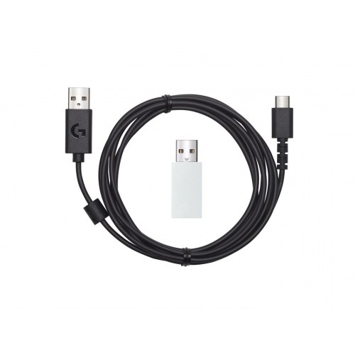 Høretelefoner til gaming Logitech G435 Lightspeed trådløst headset – Off White/Lilla