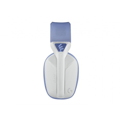 Høretelefoner til gaming Logitech G435 Lightspeed trådløst headset – Off White/Lilla