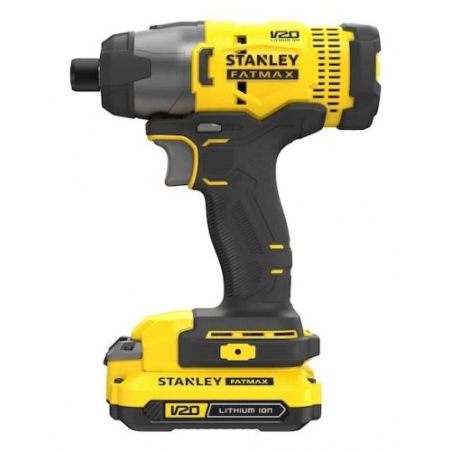 Slagnøgle/slagsskruetrækker STANLEY FATMAX V20 18 V – 2.800 o/min, sort/gul