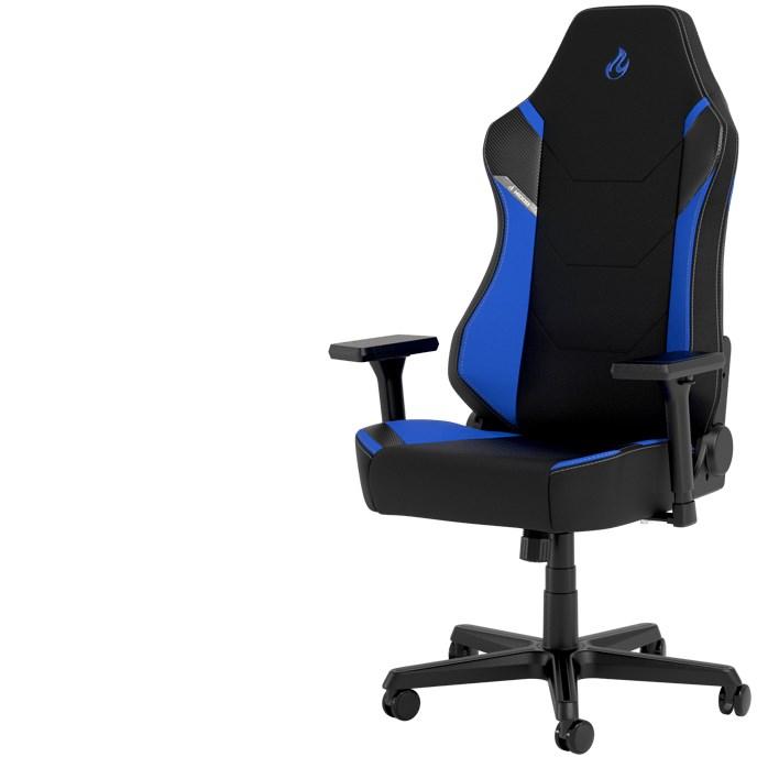 Gamerstol NITRO CONCEPTS X1000 – polstret, sort/blå