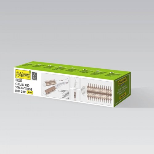 Glattejern og krøllejern 2-i-1 55 W Maestro MR-263