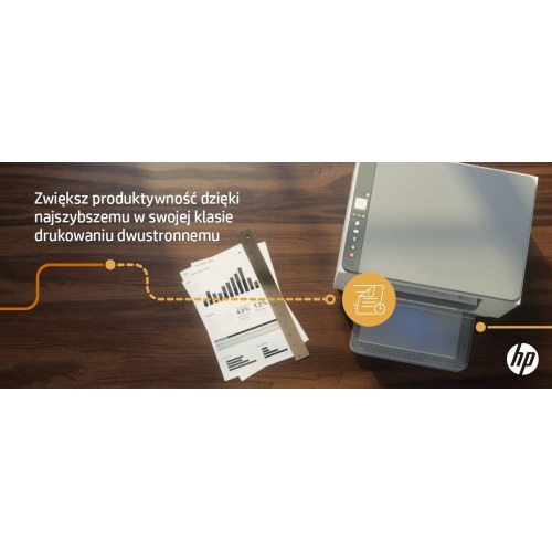 Laserprinter sort/hvid HP LaserJet MFP M234dw med Wi‑Fi, duplex og scanner