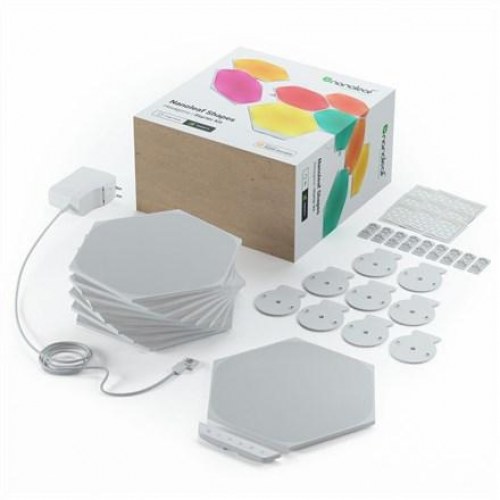 Smart LED vægpanel - Nanoleaf Shapes Hexagon Smarter Kit (7 stk)