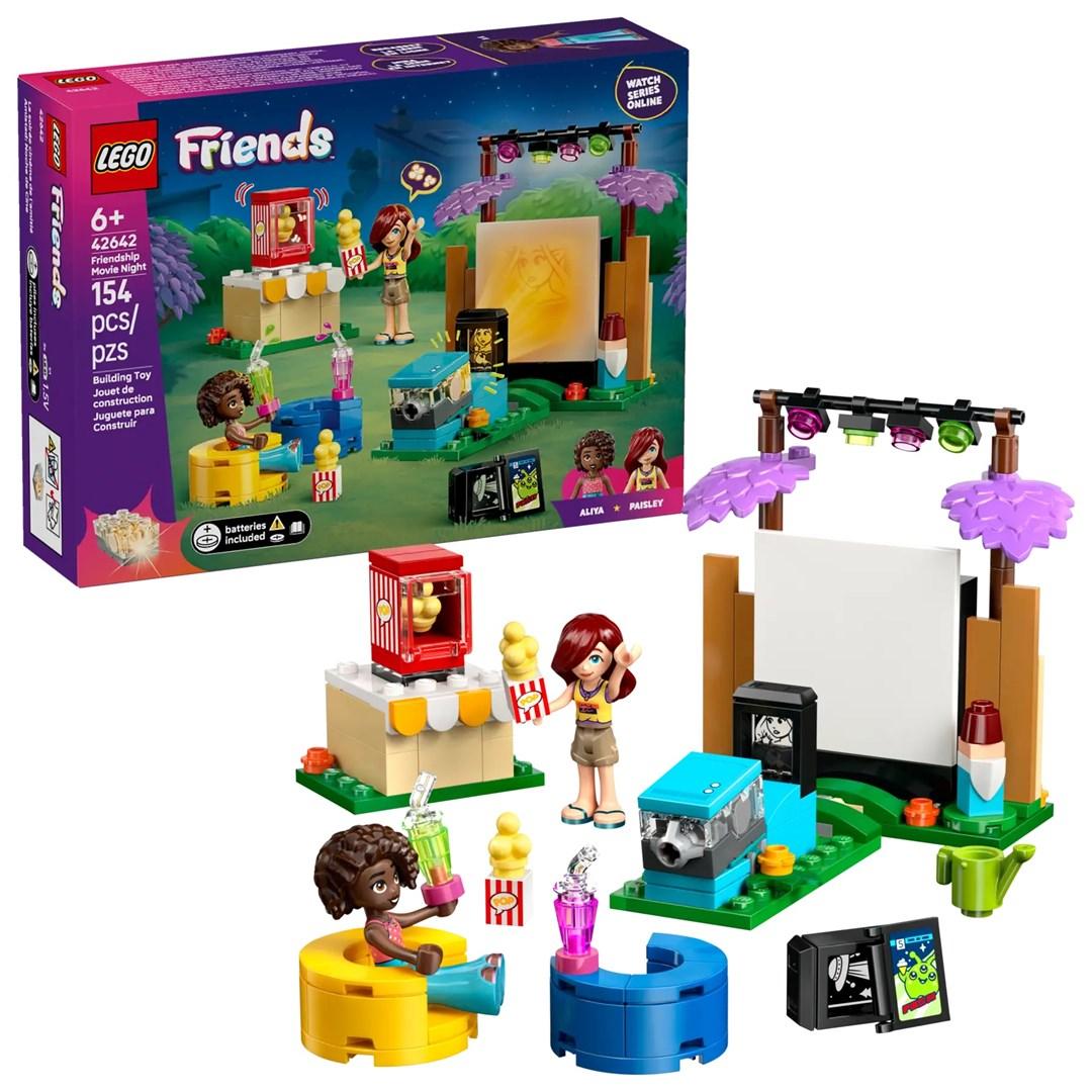 LEGO Friends filmhygge – Venskabsaften (42642)
