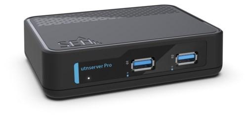 Printserver Ethernet LAN - SEH utnserver Pro, sort billede