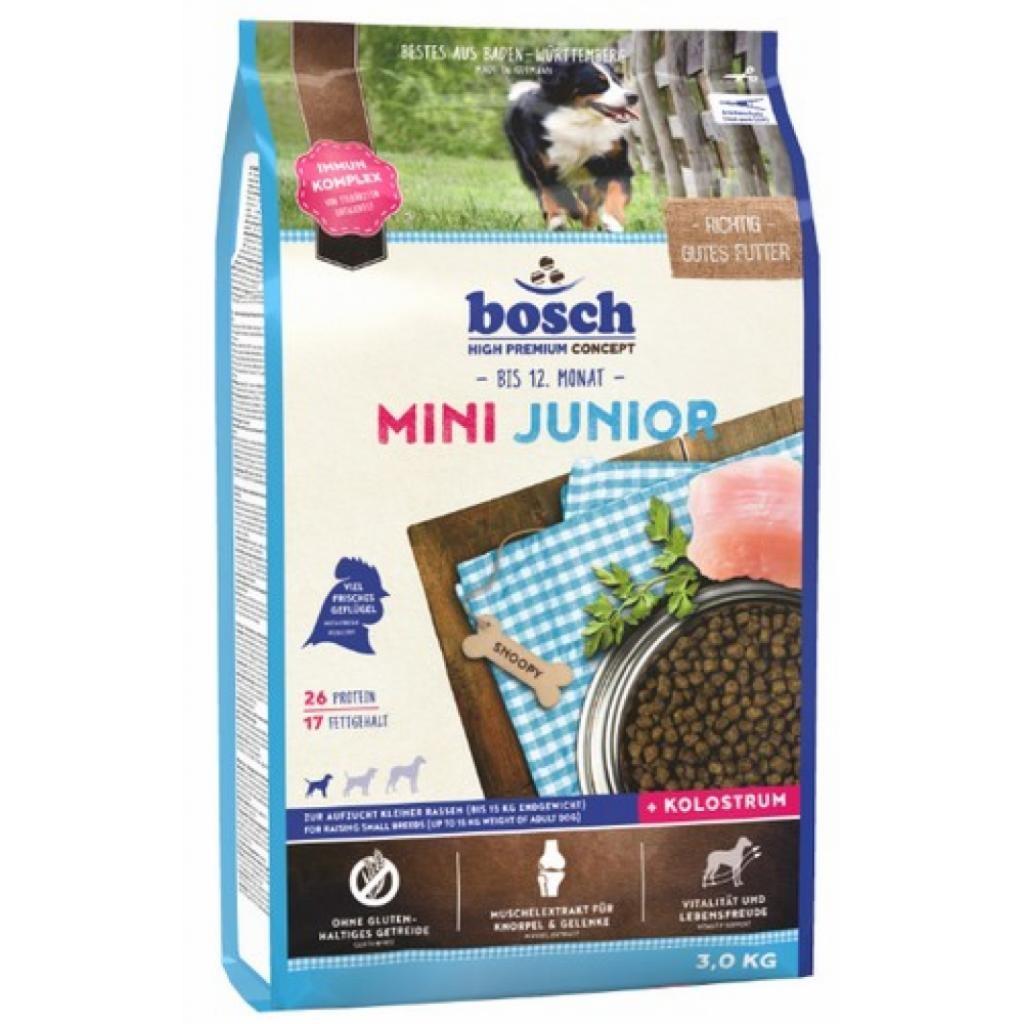 Hundefoder tørfoder Bosch Mini Junior 3 kg