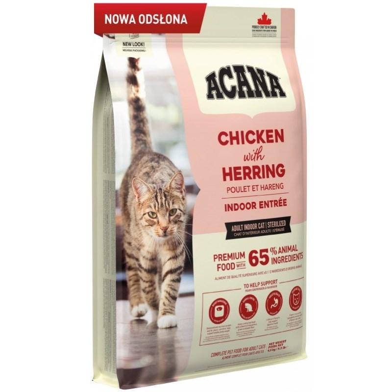 Tørfoder til kat – ACANA Indoor Entrée, 4,5 kg billede