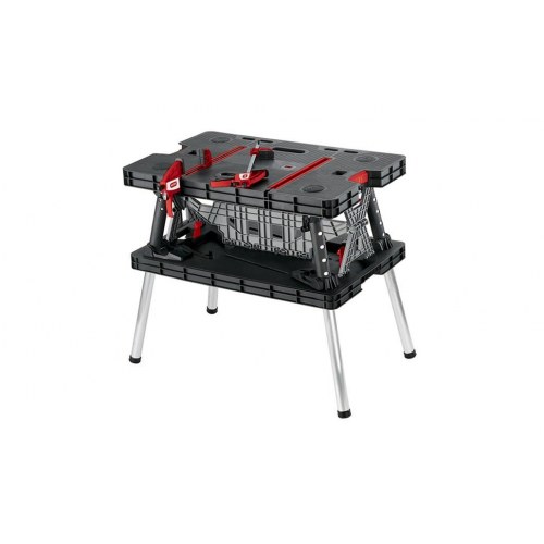 Sammenklappeligt arbejdsbord – Keter portable workbench, sort