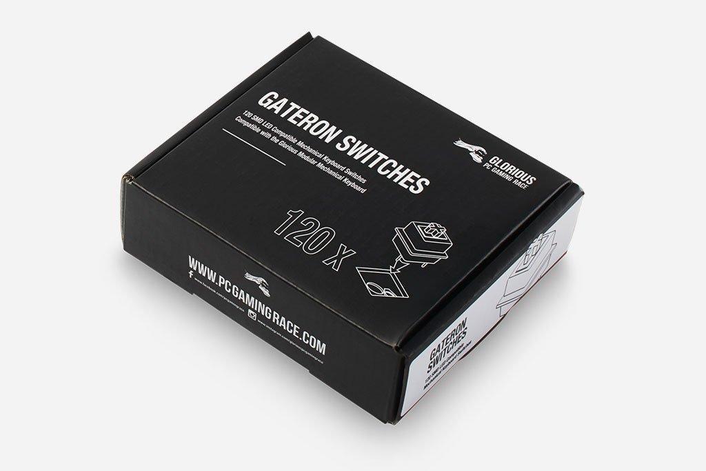 Glorious Gateron Grøn Switches (120 stk) Tastatur Switch - GEEKD.dk