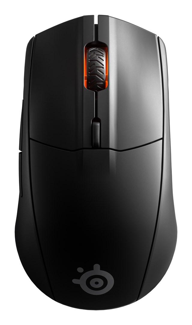 Gaming mus SteelSeries Rival 3 Wireless – højrehånd, RF + Bluetooth, 18.000 DPI billede