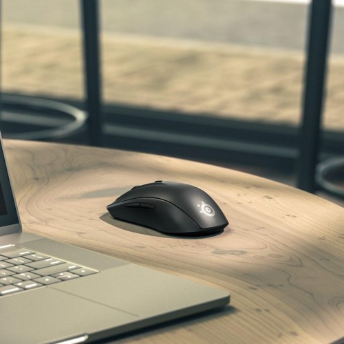 Gaming mus SteelSeries Rival 3 Wireless - højrehånd, RF + Bluetooth, 18.000 DPI
