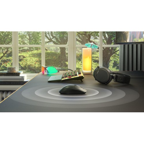 Gaming mus SteelSeries Rival 3 Wireless - højrehånd, RF + Bluetooth, 18.000 DPI