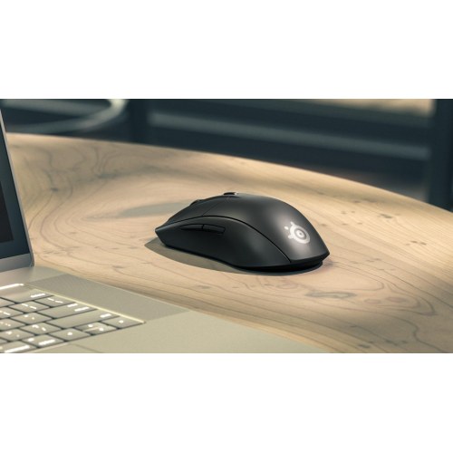 Gaming mus SteelSeries Rival 3 Wireless - højrehånd, RF + Bluetooth, 18.000 DPI