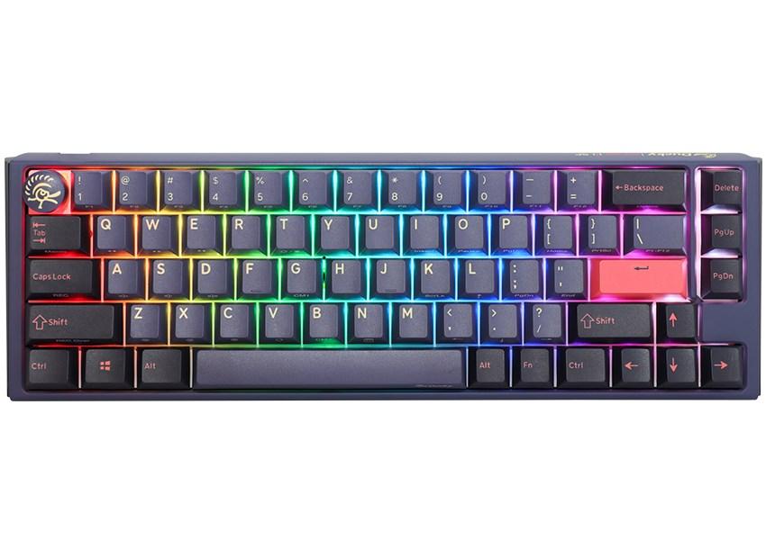Gaming tastatur Ducky One 3 SF – mekanisk, RGB, USB, engelsk, blå
