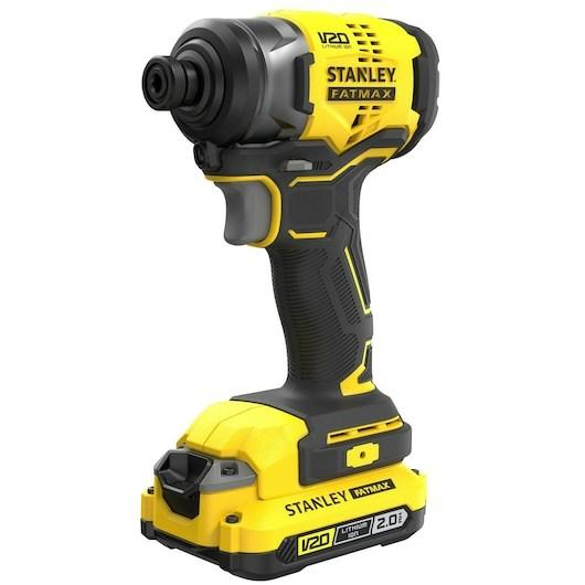 Stanley SFMCF810D2K-QW, Slagnøgle, Pistolhåndtag, Sort, Gul, Børstefri, 2800 rpm, 3500 IPM