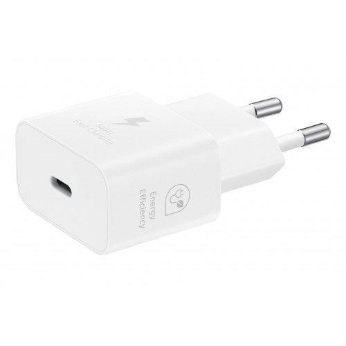 USB oplader Samsung 25W Super Fast Charging – hvid