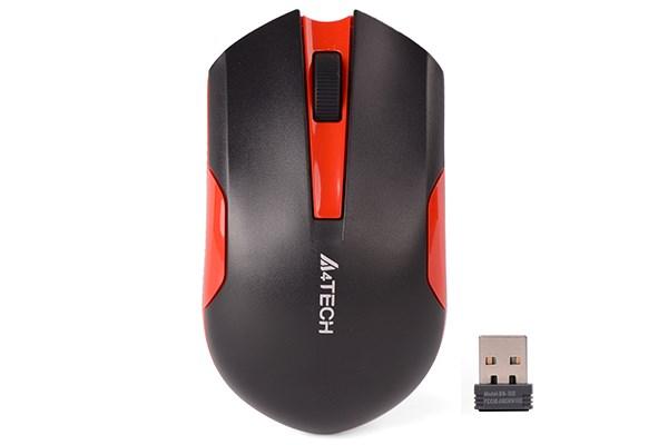 Trådløs mus A4Tech G3-200N – ambidextrous, optisk, 1 000 DPI billede