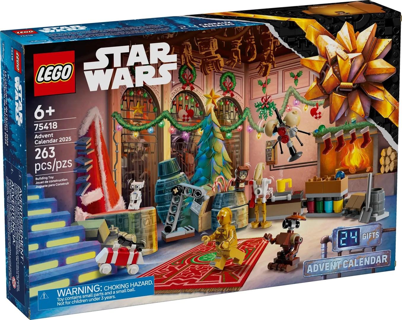 LEGO Star Wars julekalender 2025 (75418) – 263 dele