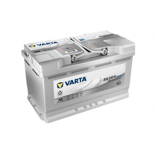 Bilbatteri VARTA Silver Dynamic AGM 12V 80Ah 800A (315×175×190 mm)