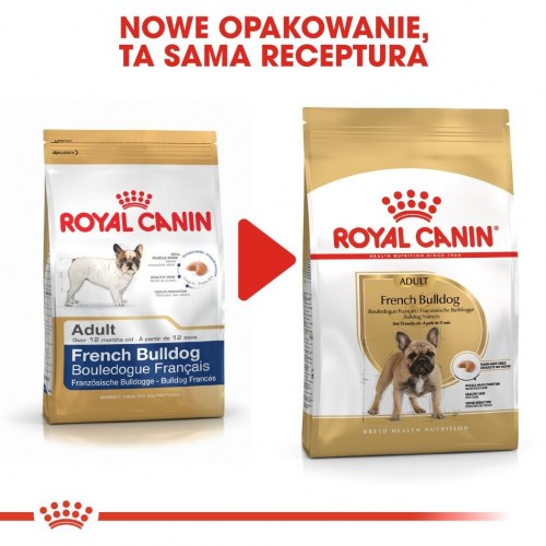 Hundefoder Royal Canin French Bulldog Adult tørfoder 9 kg