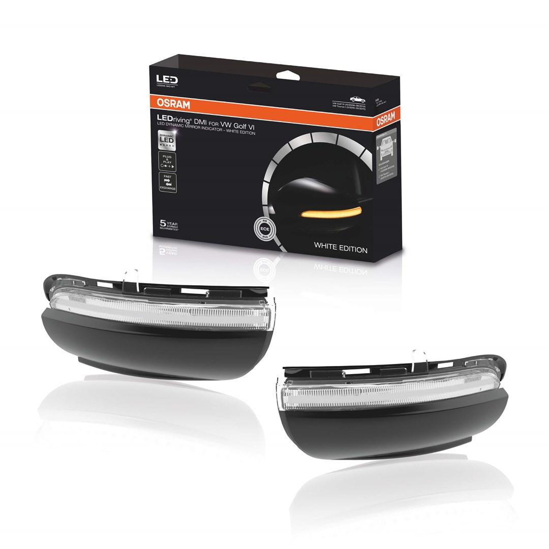 LED spejlblink til bil - OSRAM LEDriving DMI, VW Golf VI, White Edition