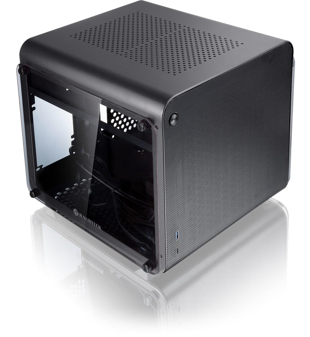 Raijintek METIS EVO TG Mini-ITX-Gehäuse, Tempered Glass