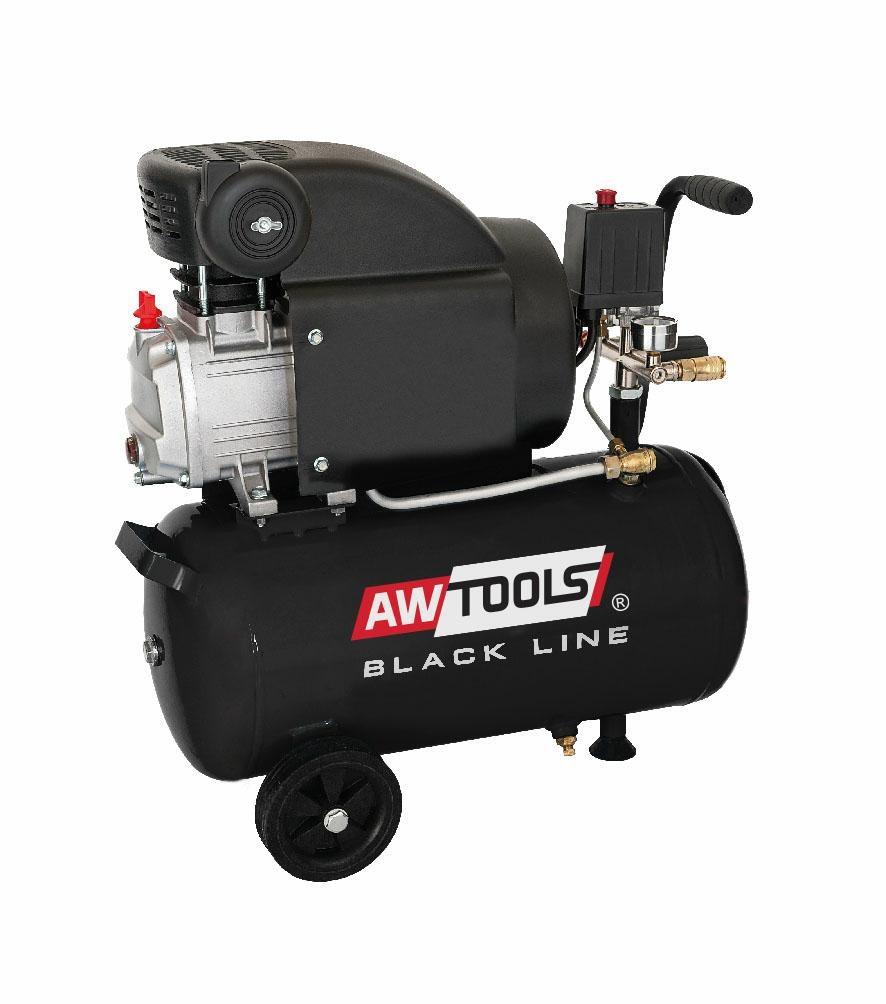 Kompressor 50 l 2,0 hk - AWTOOLS Black Line