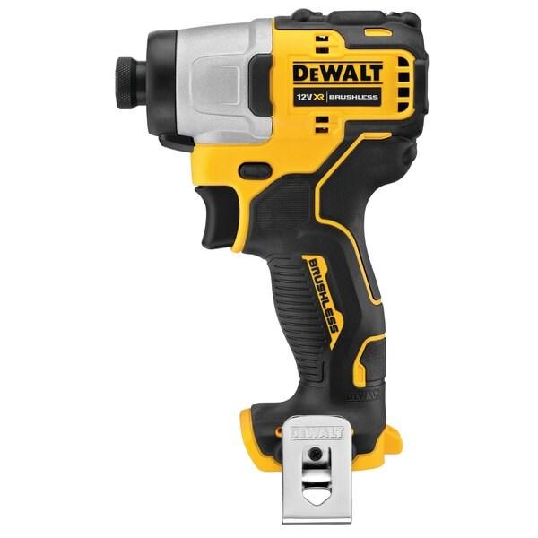 Slagskruetrækker 12V DeWALT XR, kulfri - solo