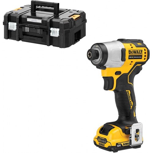 Slagskruetrækker 12V DeWALT XR, kulfri - solo