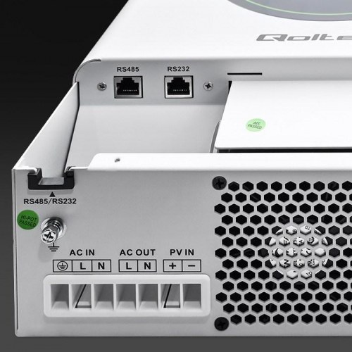 Solcelle vekselretter hybrid 24V 3500W med Wi‑Fi – Qoltec