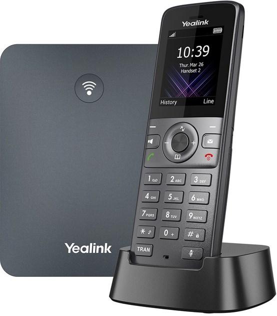 IP-telefon Yealink W74P – grå, TFT-skærm billede