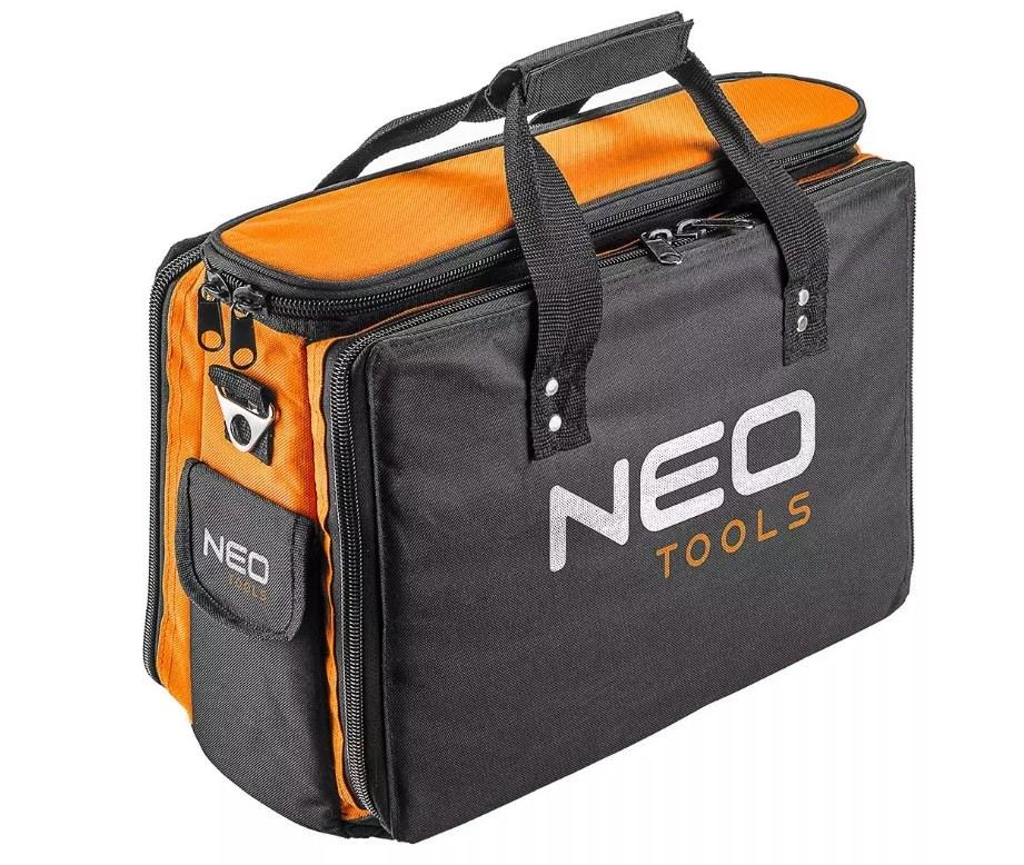 Værktøjstaske NEO Tools - orange/grå, 43,5 × 20 × 33 cm