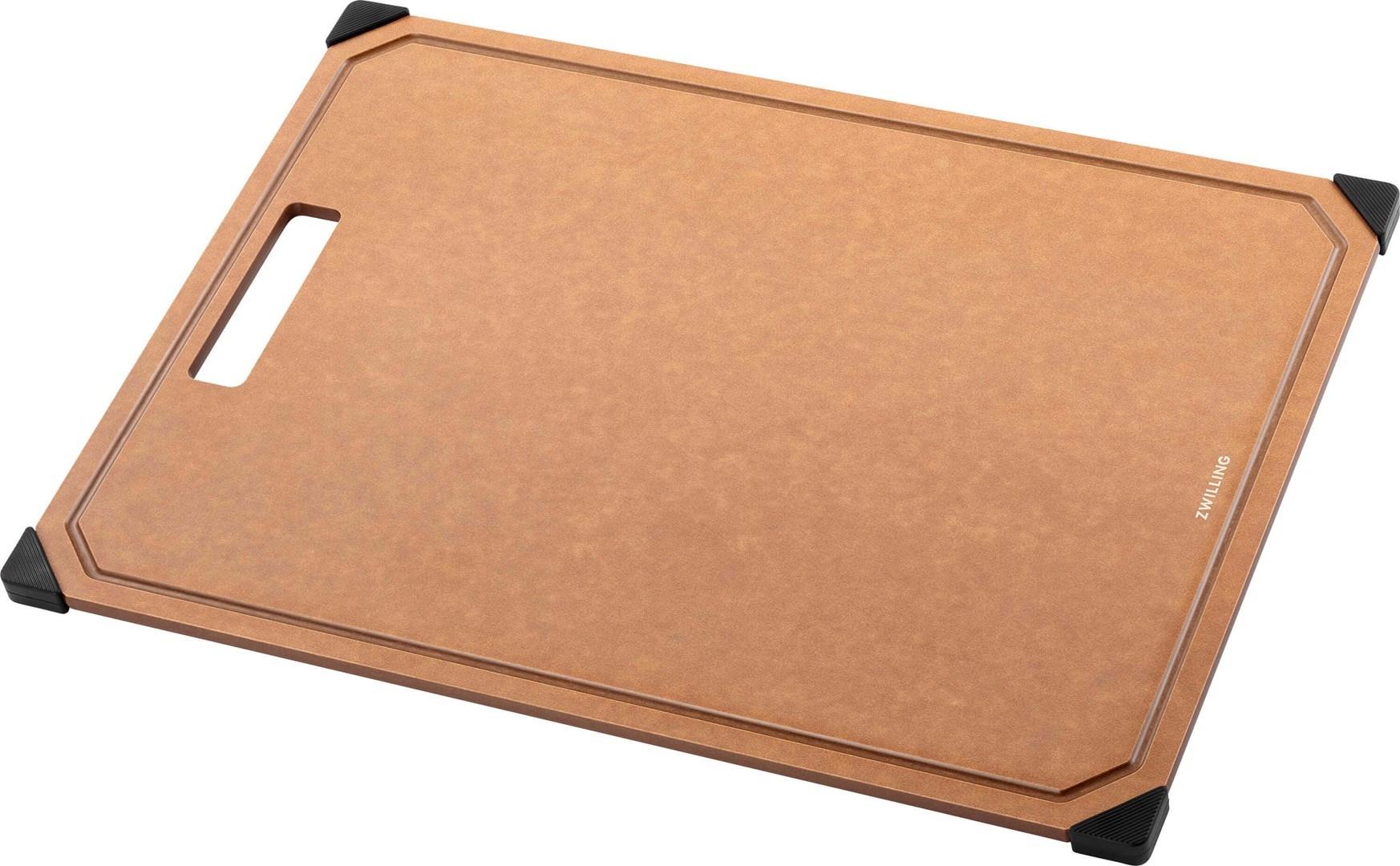 Skærebræt ZWILLING træfiber 42 × 30 cm - brun billede