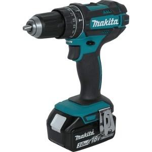 Bore-/slagskruemaskine 18 V Makita DHP482RFJ – 1,8 kg, sort/blå