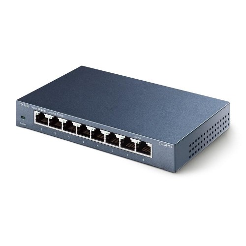 Netværksswitch gigabit 8-port – TP-Link TL-SG108 desktop