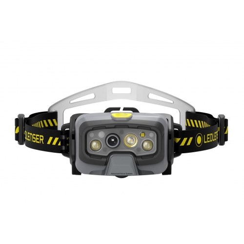 Pandelygte Ledlenser HF8R Work - sort, LED, 1.600 lm