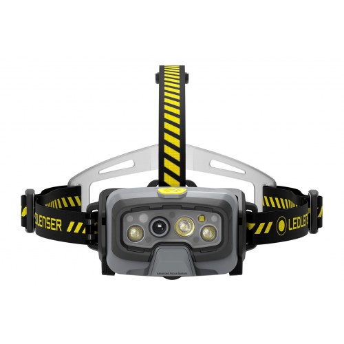 Pandelygte Ledlenser HF8R Work - sort, LED, 1.600 lm