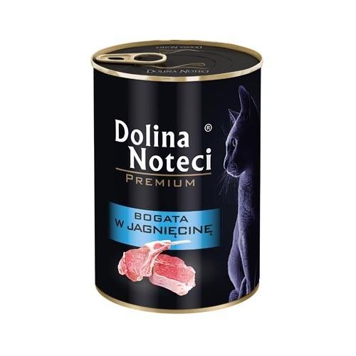 Vådfoder til kat - Dolina Noteci Premium med lam, 400 g