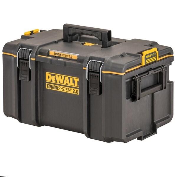 Værktøjskasse DeWALT ToughSystem 2.0 - polycarbonat, sort/gul billede