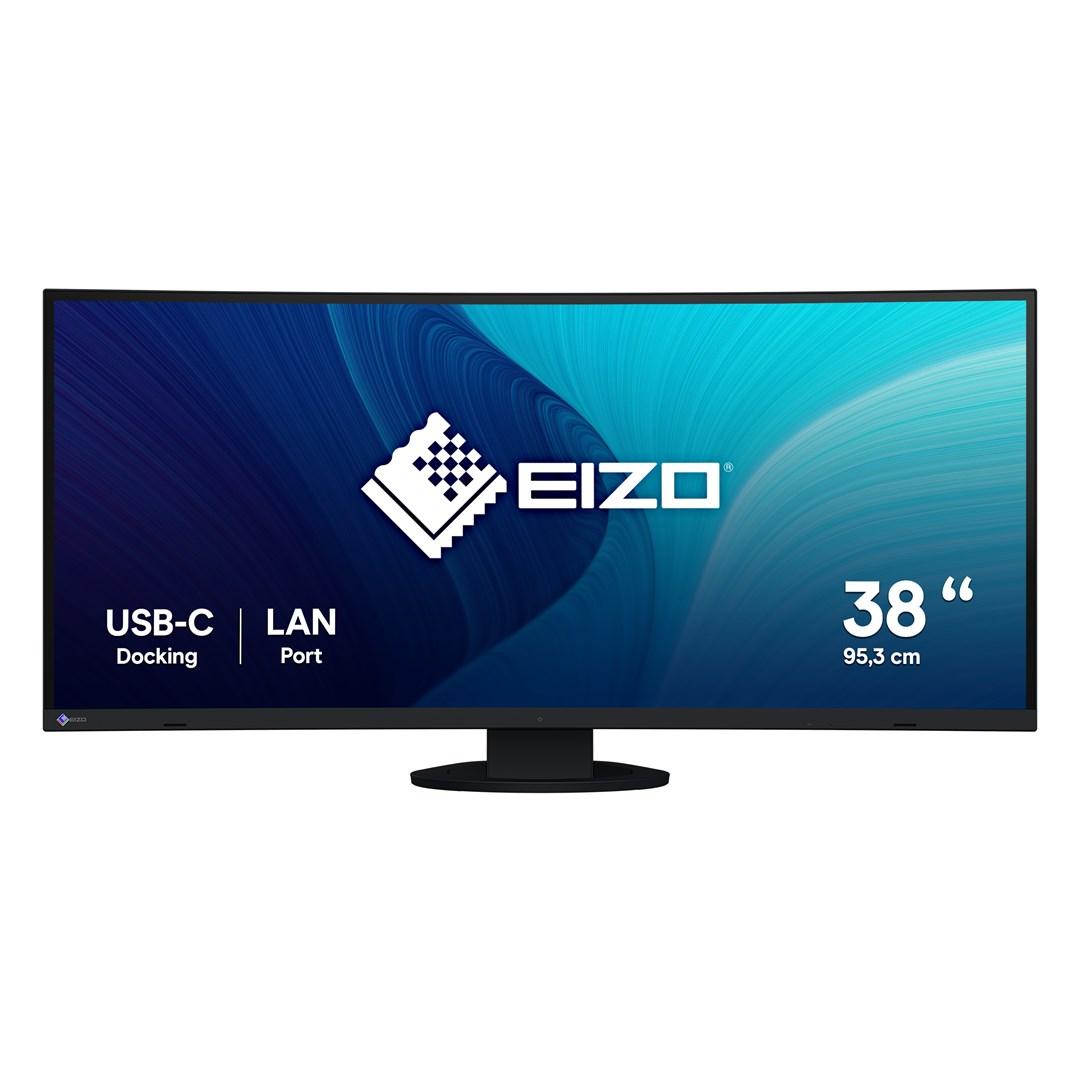 Skærm ultrabred 38" EIZO FlexScan EV3895-BK, 3840 × 1600, sort billede