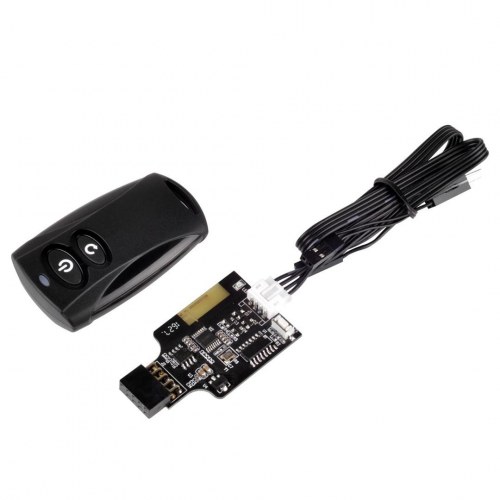 Fjernbetjening til PC – SilverStone ES02-USB RF (sort)