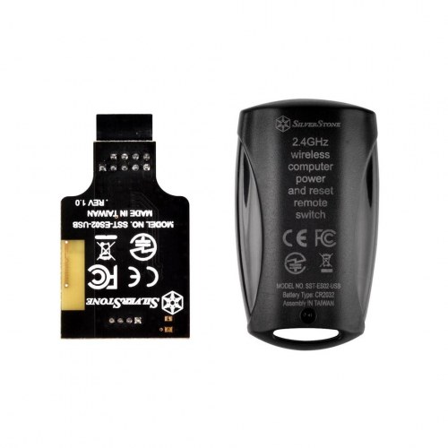 Fjernbetjening til PC – SilverStone ES02-USB RF (sort)
