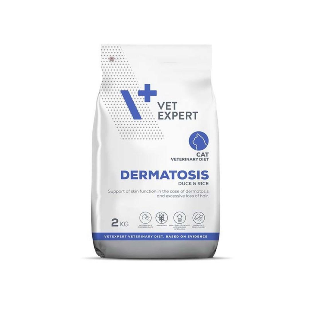 Kattemad tørfoder – VetExpert Veterinary Diet Dermatosis And & Ris 2 kg