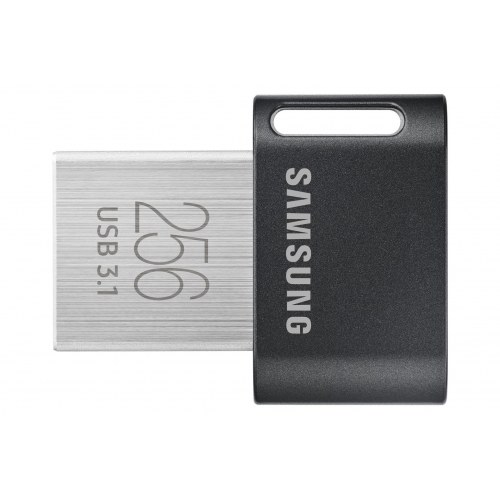 USB stik Samsung FIT Plus 256 GB – USB-A 3.2 Gen 1, grå/sølv