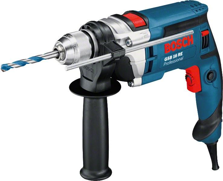 Slagboremaskine Bosch GSB 16 RE - 2.800 o/min, 2,2 kg billede