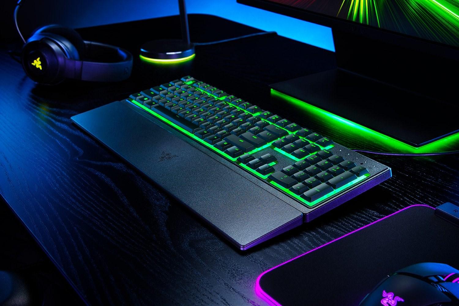 Gaming tastatur Razer Ornata V3 X – USB, fuld størrelse, sort (US)