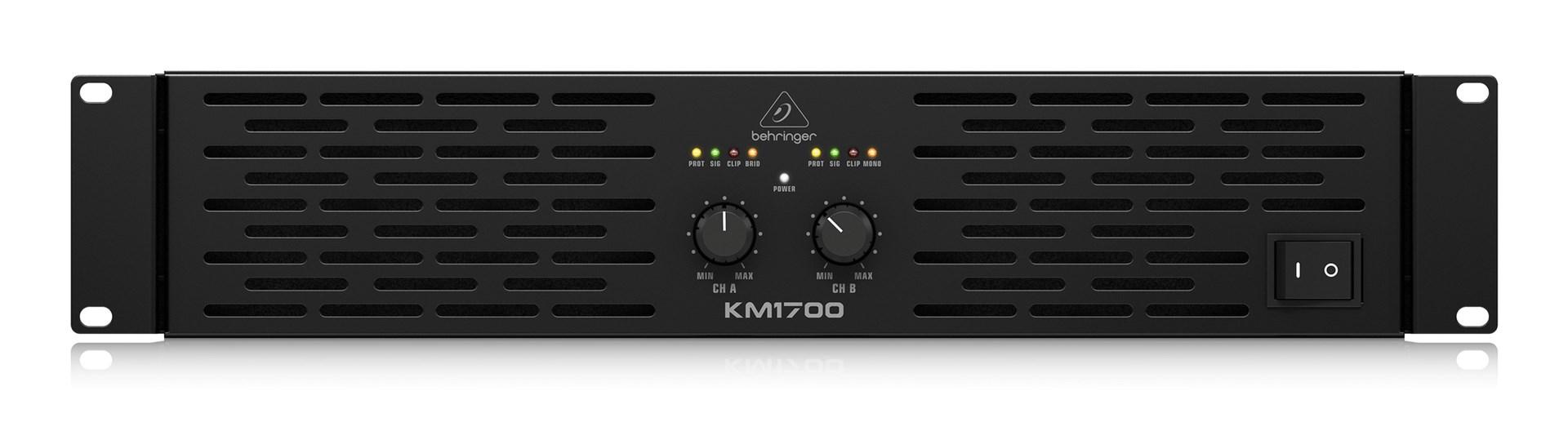 Forstærker til scene - Behringer KM1700, sort billede