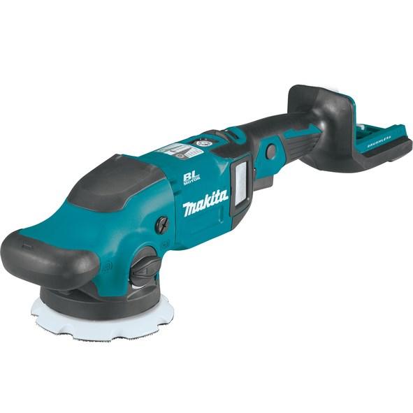 Polermaskine - Makita DPO500Z 125 mm LXT 18V (sort/blå) billede