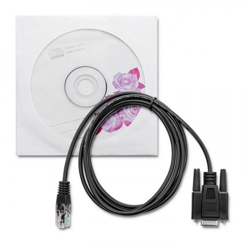 Solcelle inverter hybrid off-grid - Qoltec 3 kVA, 2,4 kW, 80 A, MPPT, sinus
